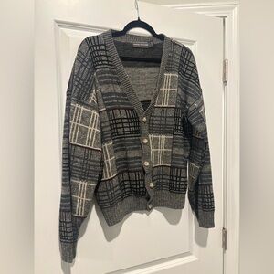 Vintage dad cardigan
